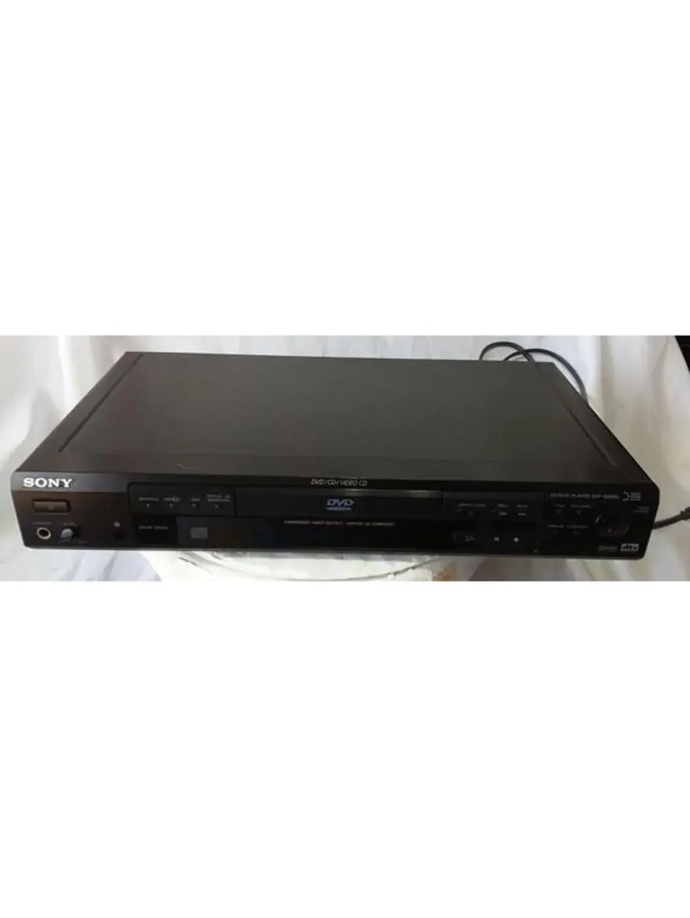 Sony DVP-S560D DVD CD Player Multi-Format Disc Black Fully Tested Working